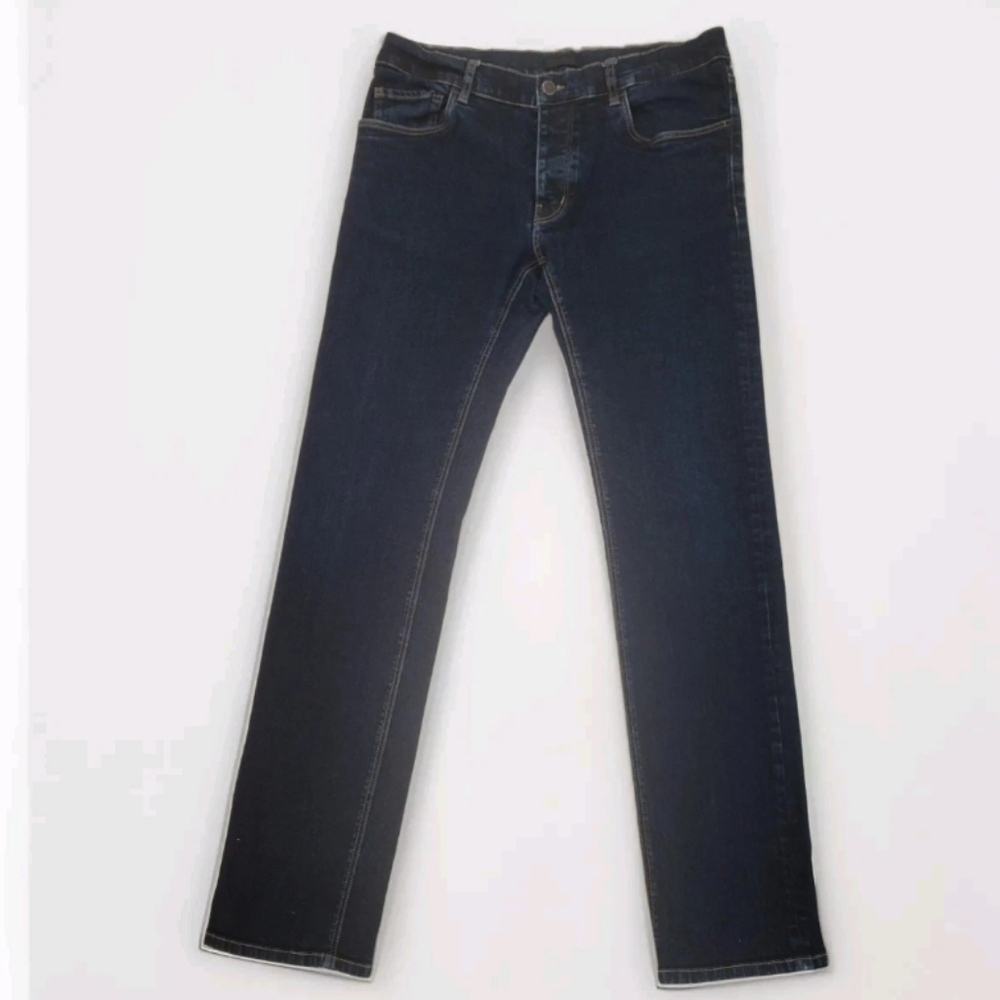 SOLD❌️❌️❌️Prada Women's Slim Mid Rise Dark Blue Jeans